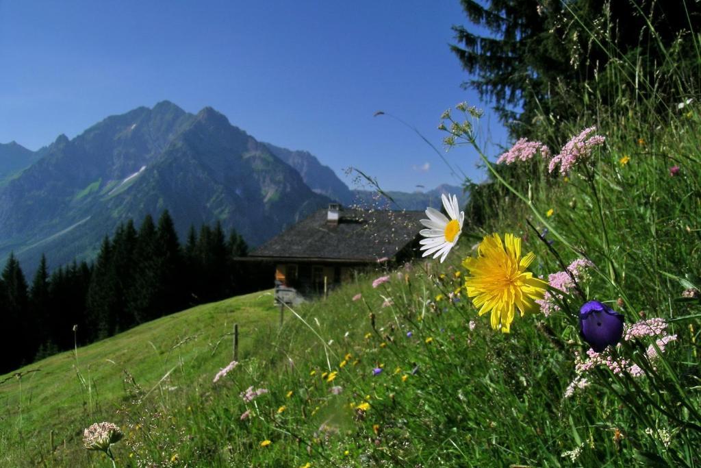 Haller'S Posthotel Riezlern Exterior foto